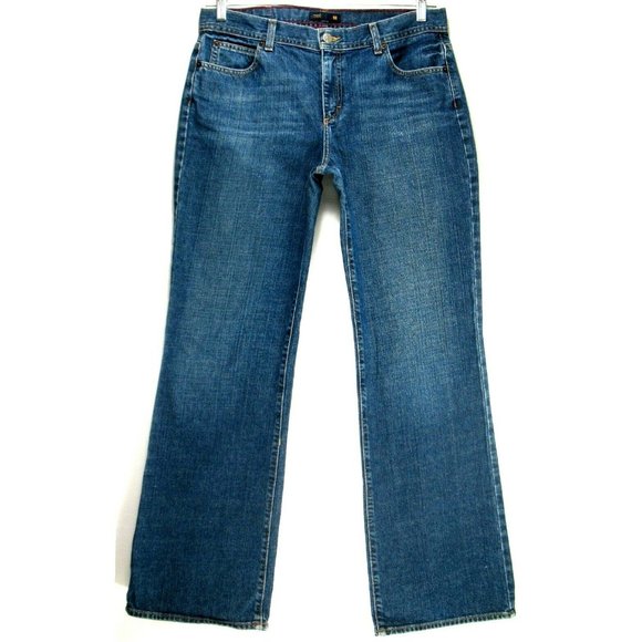 J.Crew Vintage Straight Slight Boot 33 x 31 USA Made High Rise Sz 10 (tag) - Picture 2 of 7